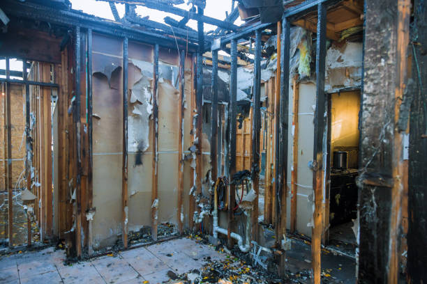 Professional Fire Damage Repair technician working in Burnsville, MN